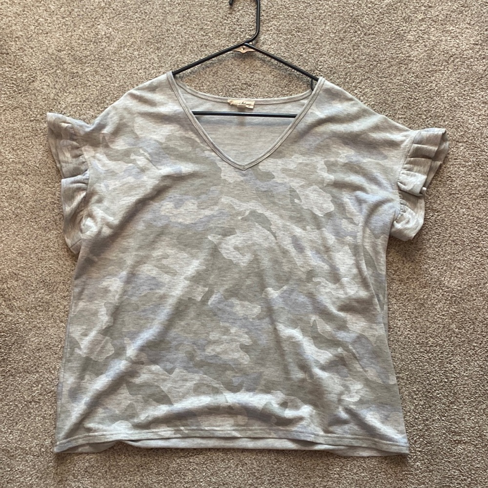 Cute camo top